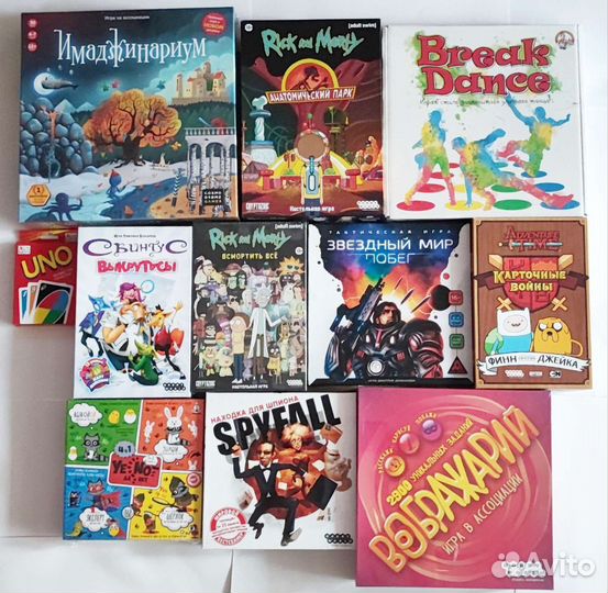 Сборник новых настольных игр