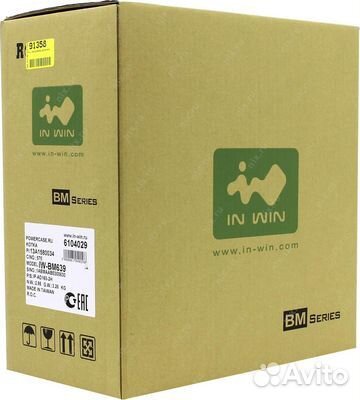 Корпус InWin BM639 Mini-DTX 160W (Black) (24+4пин)