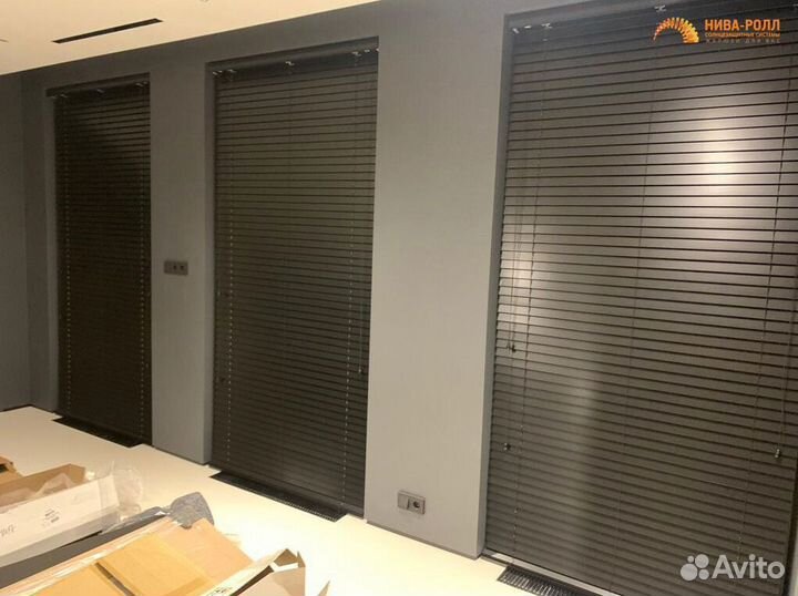 Жалюзи бамбуковые дерево