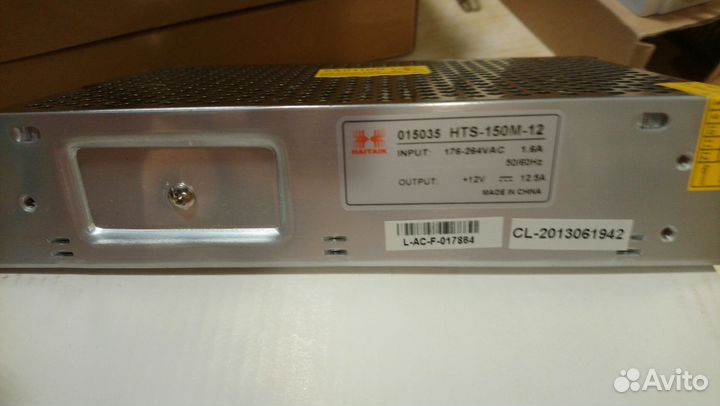 Блок питания 12v 100w - 150w для LED