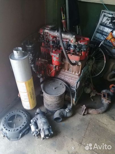 Двигатель Д 245, кпп, бак