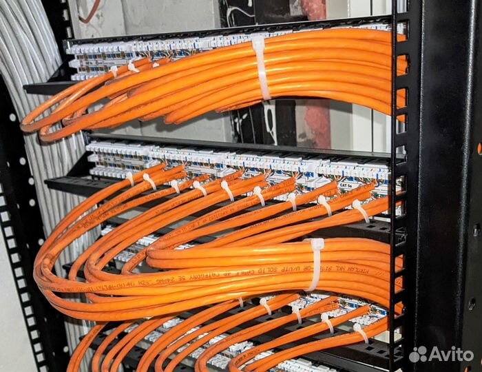 Бригада монтажников слаботочных систем