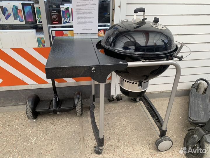 Угольный гриль weber performer GBS 57см