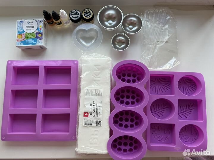 Набор для изготовления мыла и бомбочек для ванны