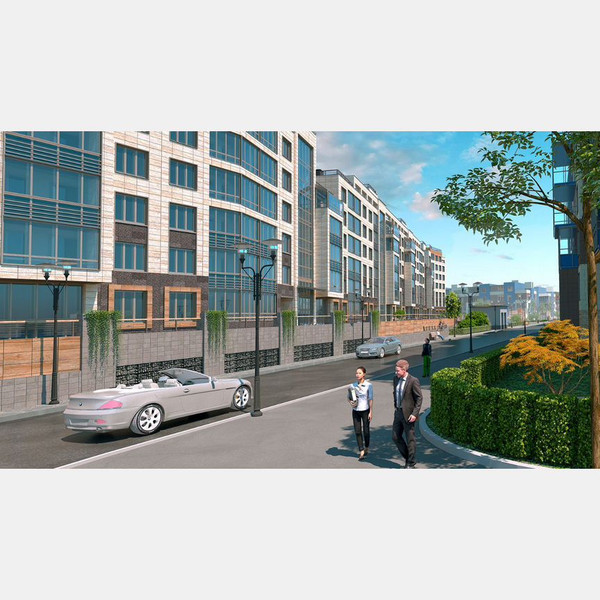 2-к. квартира, 64,7 м², 2/7 эт.