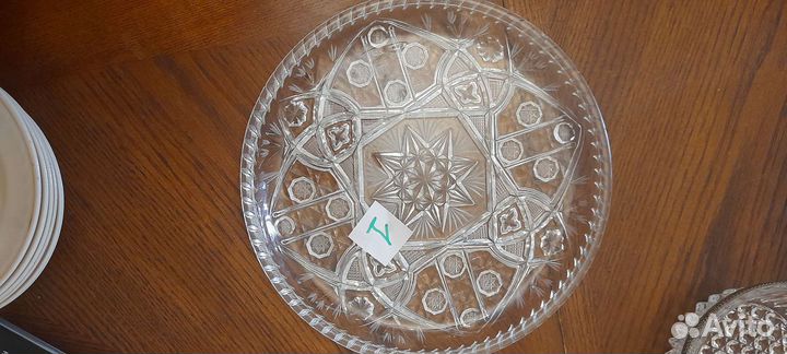 Хрустальная, стеклянная посуда времен СССР