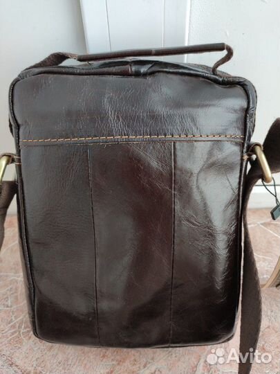 Сумка мужская натуральная кожа