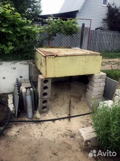 Емкости металлические бу