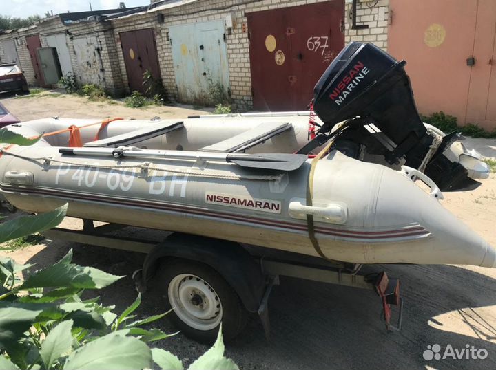 Моторная Лодка Nissan Marina