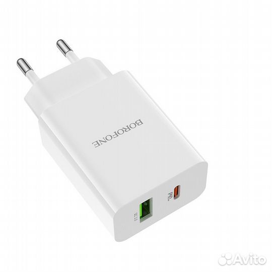 Сзу Borofone BA56A 2 порта PD 20w+QC3.0
