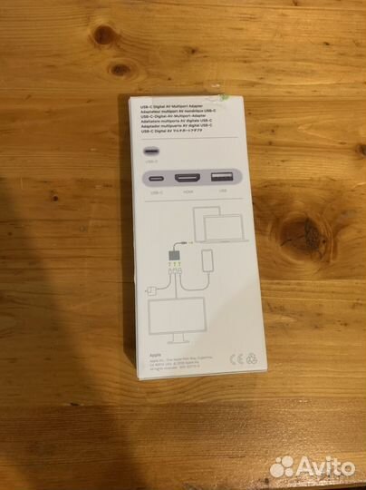 Переходник Apple USB-C to digital AV