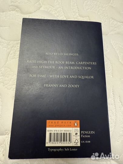 Книга the catcher in the rye оригинал английский