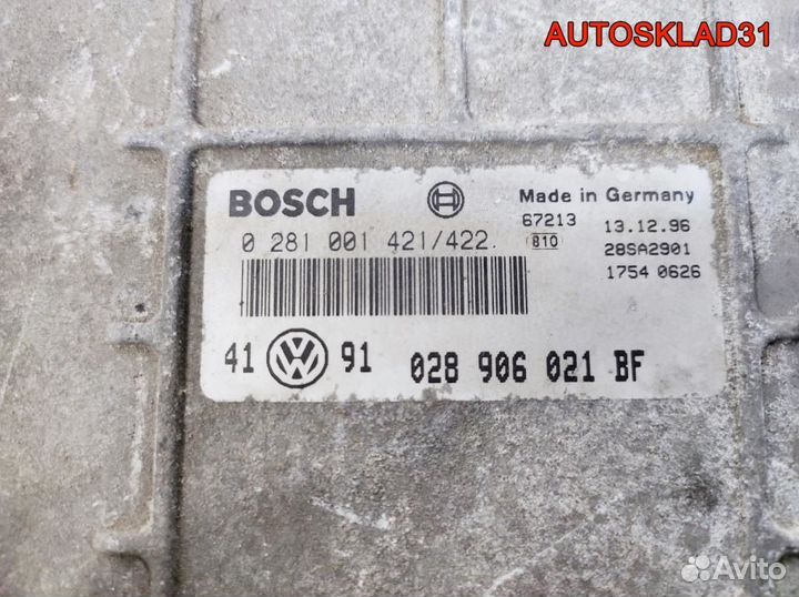 Блок эбу VW Golf 3 1.9 1Z 028906021BF Дизель