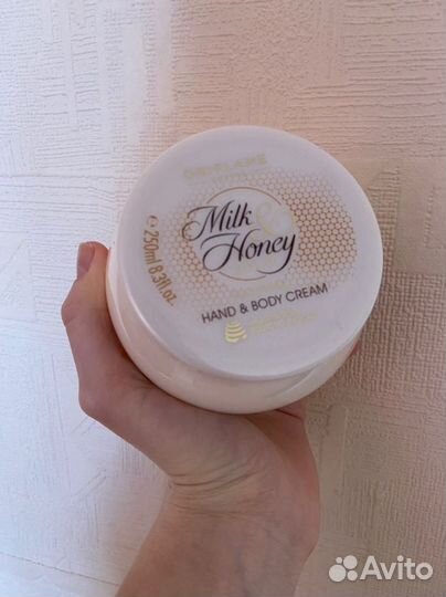 Молоко и мёд набор в коробке oriflame