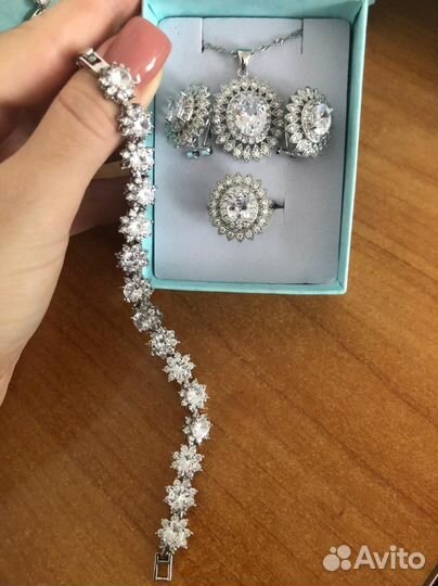 Серебряный комплект