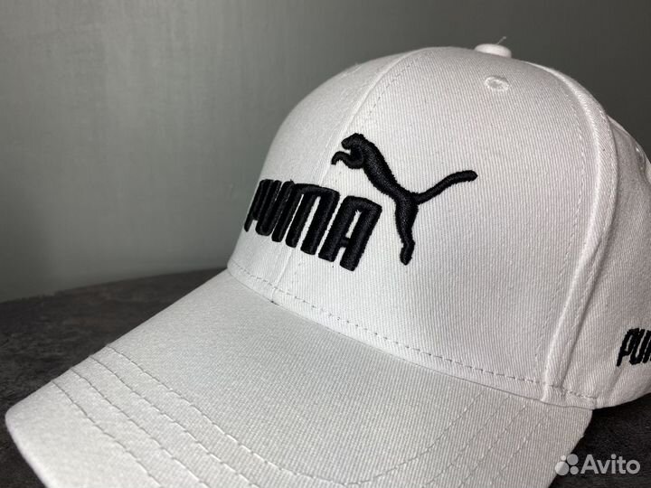 Бейсболка Puma белая новая