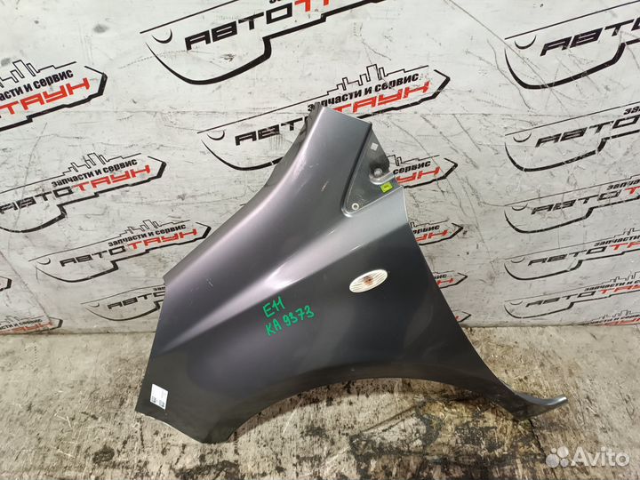 Крыло nissan note E11 NE11 ZE11 631011U630 переднее левое темно-серый, K21 KA9373