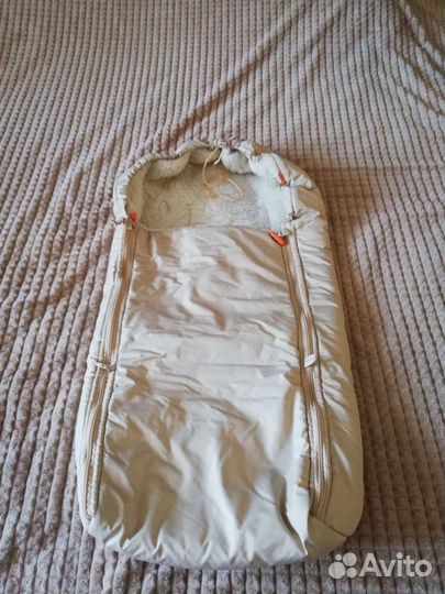 Зимний конверт в коляску