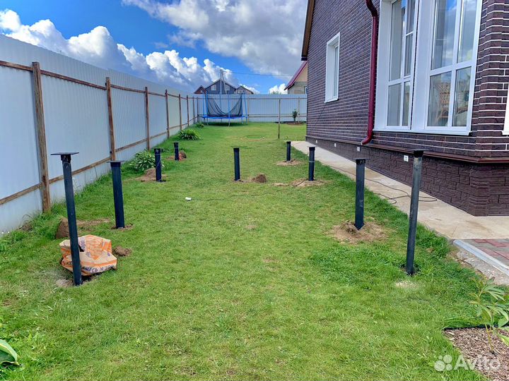 Винтовые сваи под ключ