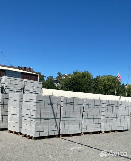 Пеплоблок М35 390х190х190