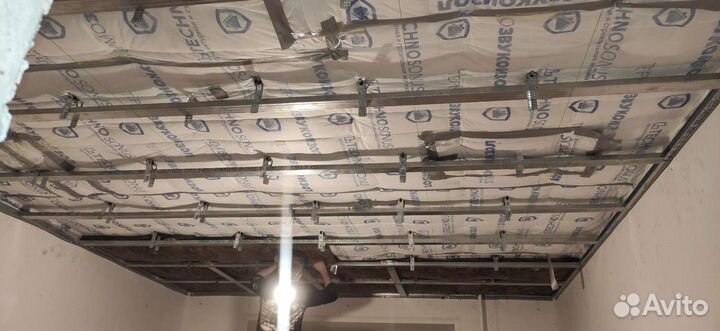 Шумоизоляция, звукоизоляция квартир, офисов помеще