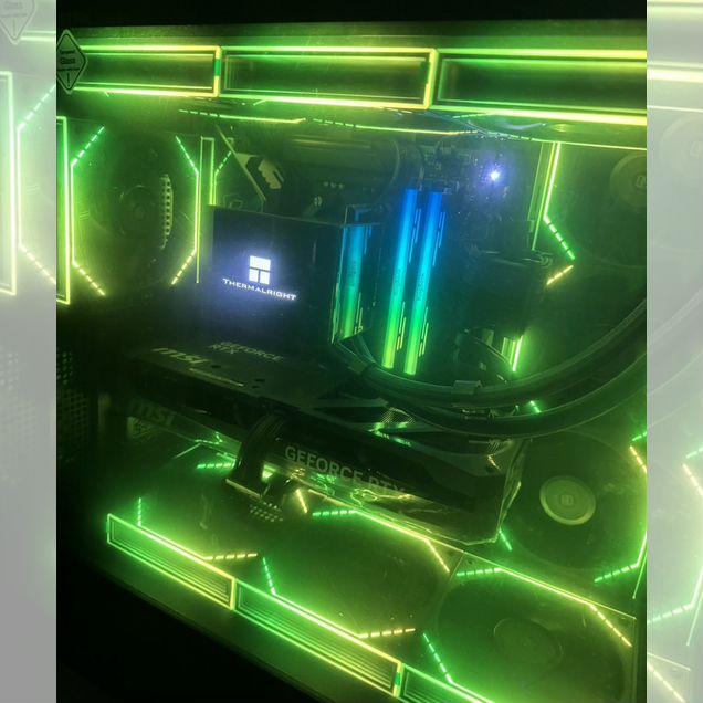 Ryzen 7 9800x3d + MSI shadow 5080 16gb
