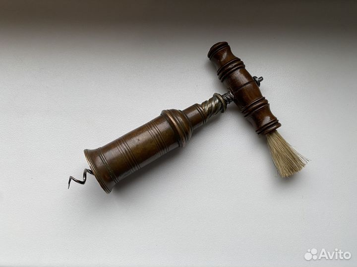Томасон старинный штопор 19 век Бронза Англия