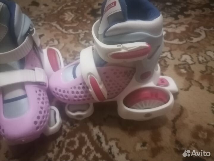 Роликовые коньки детские раздвижные