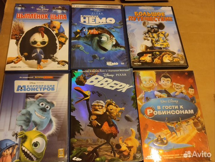 Dvd диски мультфильмы