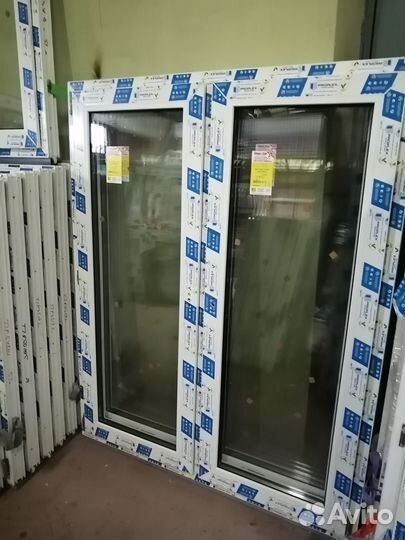 Пластиковые окна 1200х1200 мм