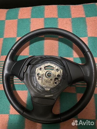 Руль в сборе с подушкой bmw e90