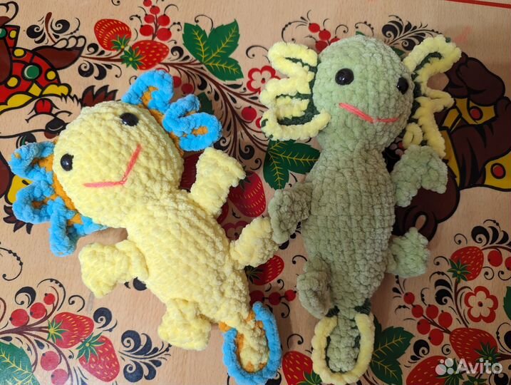 Вязаные игрушки ручной работы