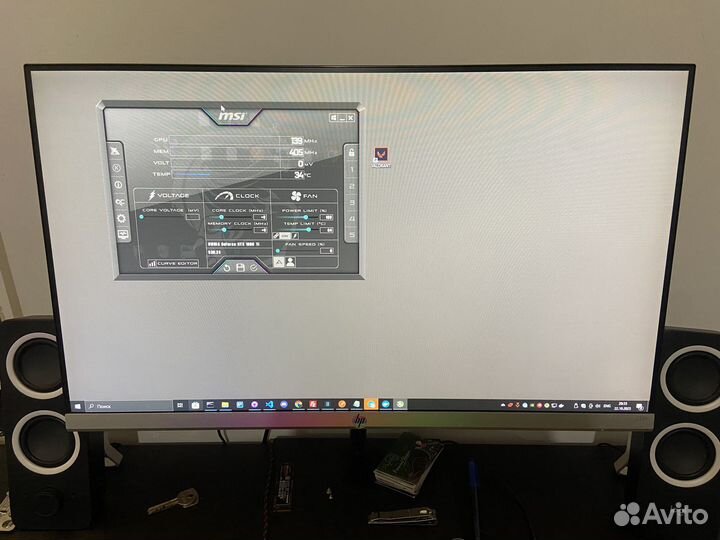 Монитор HP 27fh 75 герц