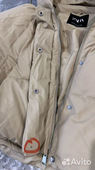 Укороченый пуховик Zara М