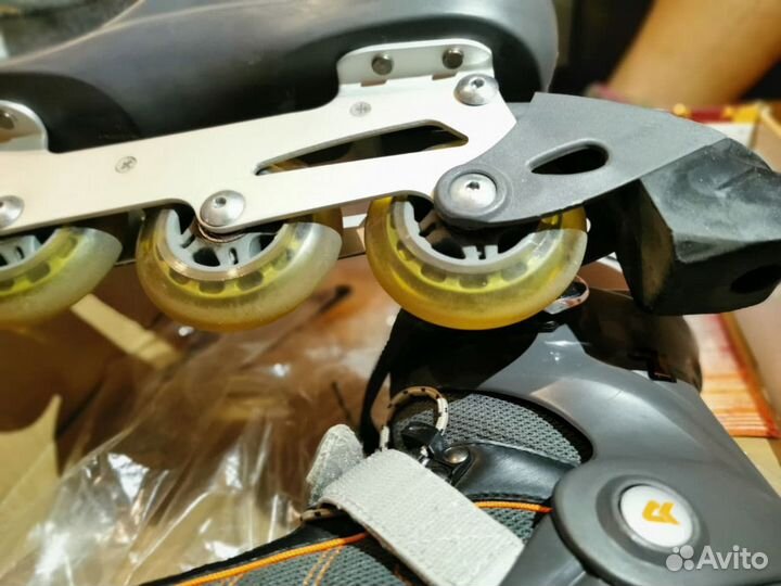 Роликовые коньки Twist Gray 44 h-h