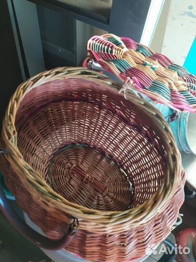 Корзина плетеная для грибов/ягод