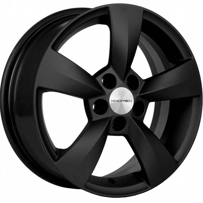 Диски Khomen KHW1504 6x15 5x100 ET38 D57.1 Matt Black