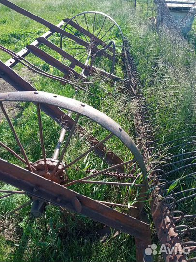 Прицеп для трактора,грабли