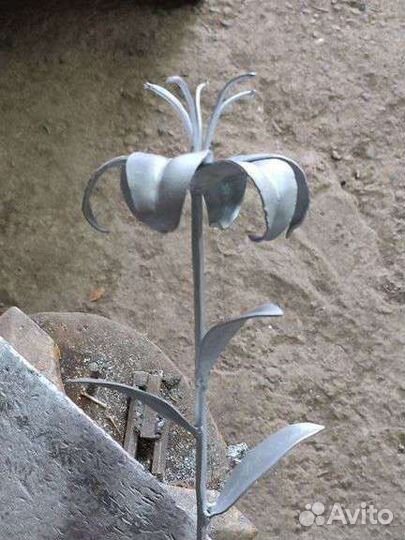 Цветы художественная ковка