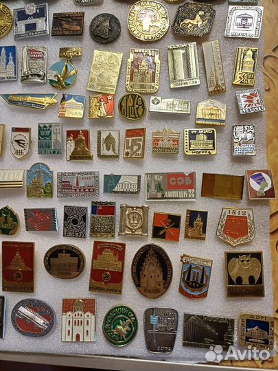 Значки СССР разные темы