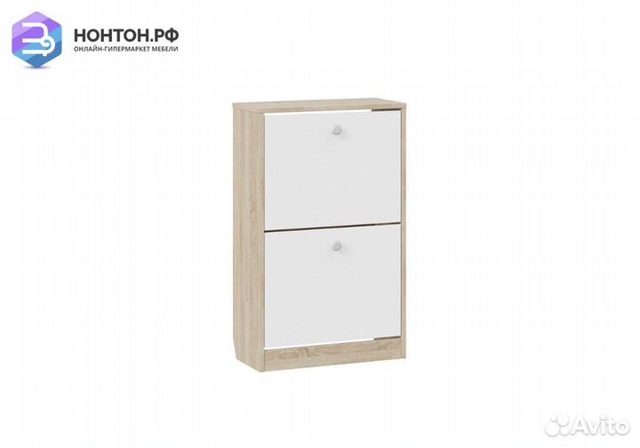 Тетра Тумба для обуви тип 2 дуб сонома / белый