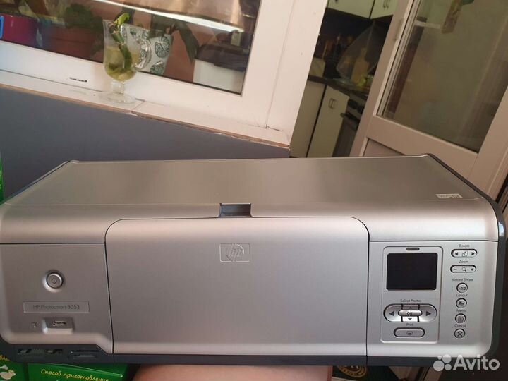 Цветной струйный принтер HP Photosmart 8053