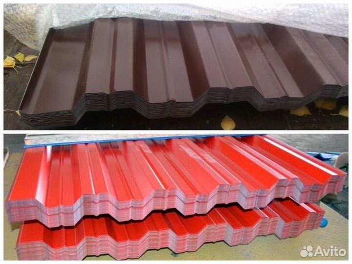 Профнастил нс35 / Профлист цветной / 0.5