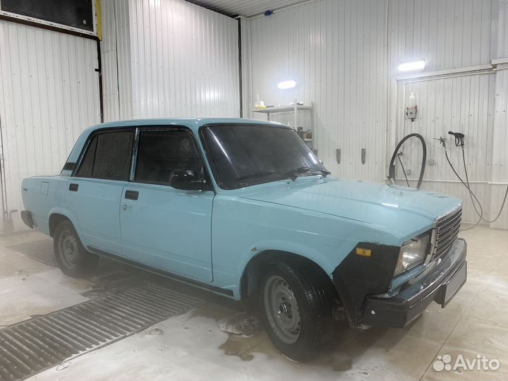 ВАЗ 2107 1.6 МТ, 2000, битый, 80 000 км