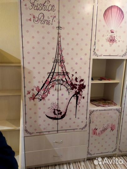 Мебель для детской комнаты (для 2 девочек)