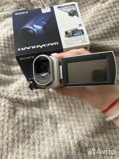 Видеокамера sony dcr-sx40e
