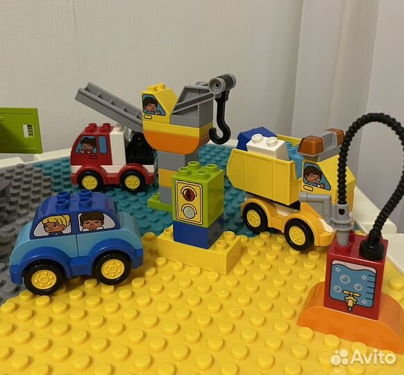 Лего дупло 10816 первые машинки