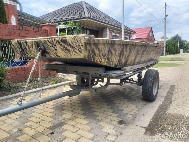 Лодка плоскодонка