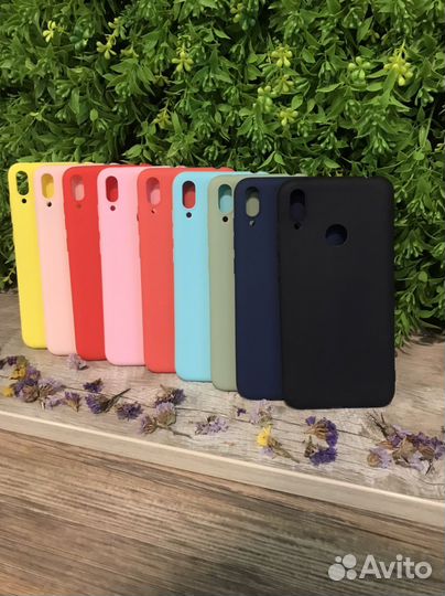 Чехол силиконовый Huawei Y7 2019