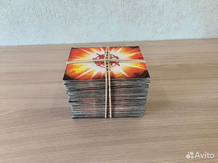 Карточки бакуган 75 штук